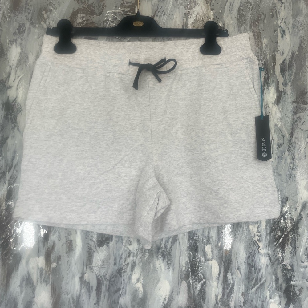 Women's STANCE NWT Shelter Shorts-Gray-Size Large